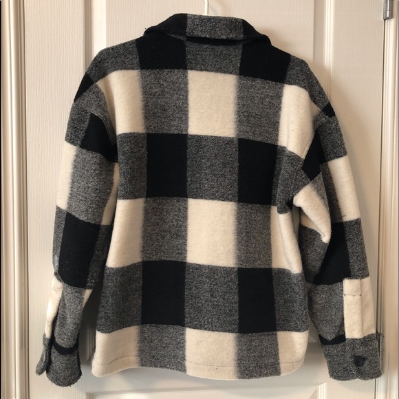 Plaid Sweater Jacket - Picture 2 of 3
